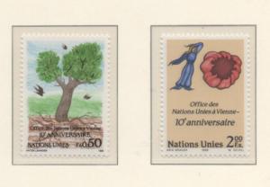 SCOTT# 178-179   singles   MNH UN GENEVA 1989