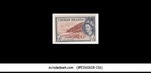 CAYMAN ISLANDS - 1953-59 6d QEII SCOTT#143 - 1V MLH