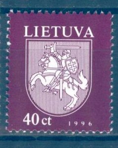 Lithuania 1996 Arms of Lithuania 40ct. MNH