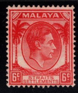 Straits Settlements Scott 242 MH*  stamp from 1937-41 set