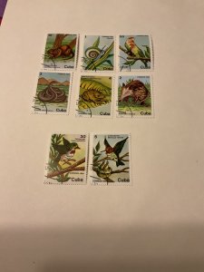Cuba, Fauna set of 8, 1984, #2735-2742, CTO