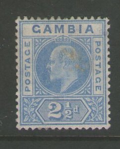 Gambia 1905 KEVII Sc 45 MH