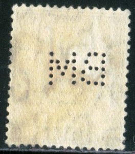 GREAT BRITAIN - SC #189 - USED PERFIN BM - 1924 - Item GB318NS14