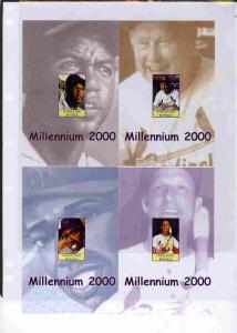 Somaliland 2000 Millennium uncut imperforate proof sheet ...