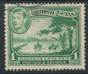 British Guiana SG 308  Yellow Green perf 12½ Used  Sc# 230 see scans  /details