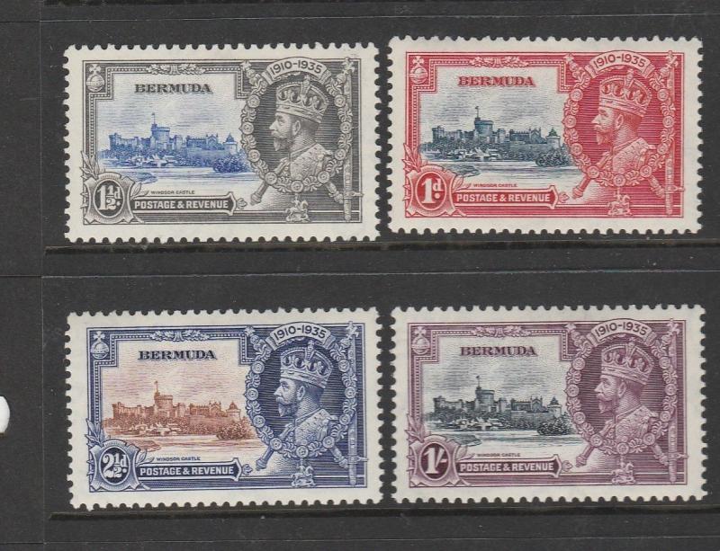 Bermuda 1935 Silver Jubilee LMM SG 94/7