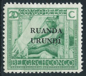 Ruanda Urundi, Sc #10, 20c MH