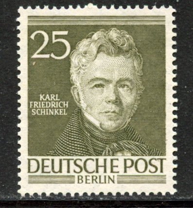 Berlin # 9N91, Mint Hinge Remain. CV $ 14.00