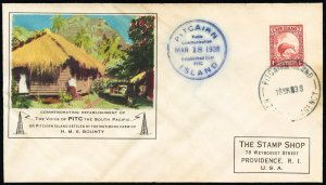 Pitcairn Island Stamps Scarce Cover Forerunner