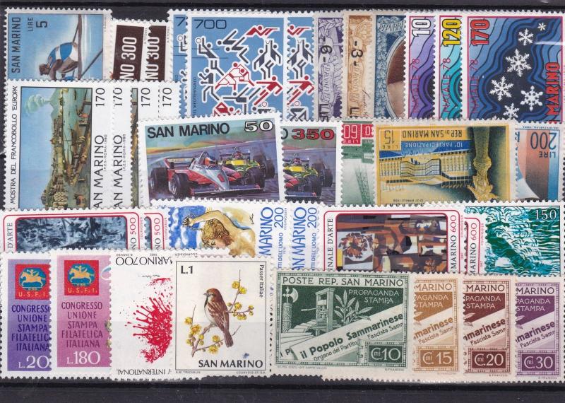 San Marino Stamps Ref 14176