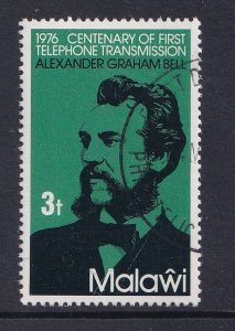 Malawi   #281  cancelled  1976  Alexander Graham Bell  3t