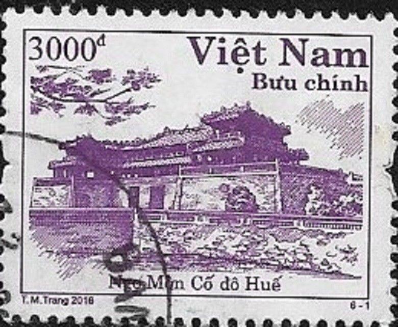 North Vietnam  2014 Ngo Mon (Gate of Noon) Hue  Used 3504 UNH