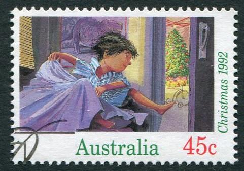 CHRISTMAS 1992 - 45c USED