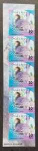 *FREE SHIP Malaysia Birds 2000 Peacock Pheasant Fauna (stamp strip) MNH *imperf 