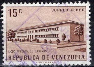 Venezuela 1957; Sc. # C615; Used Single Stamp