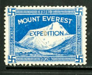 Mount Everest Stamps # Expedition Label