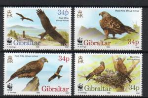 Gibraltar 716a-d MNH