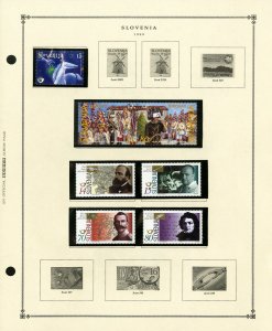 Slovenia All Mint NH 1997 to 2003 PO Fresh Stamp Collection