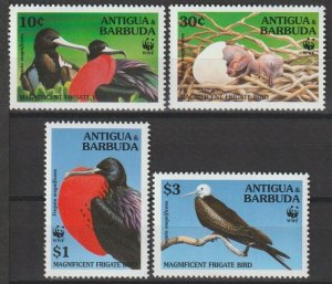 ANTIGUA & BARBUDA 1994 WWF SG 138/41 MNH