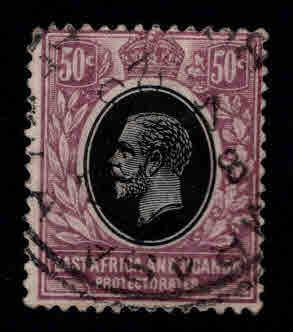 East Africa and Uganda protectorates  Scott 47 KEVII nice color and centering