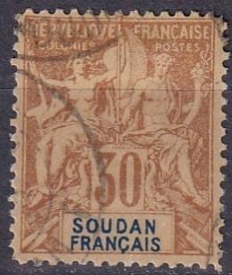 French Sudan #14  F-VF Used CV $40.00 (A19321)