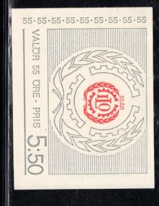 SWEDEN SC# 813a COMP BKLT/10 FVF/MOG