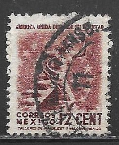 Mexico 790: 12c Liberty, used, F-VF