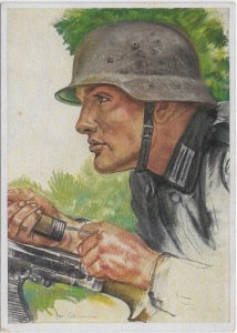 Germany: Heroes of the Fatherland Post Card; Tank Pioneer, Mint (M6839)