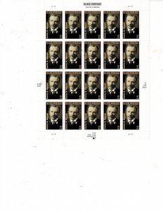 Charles Chesnutt Writer 41c US Postage Sheet VF MNH #4222