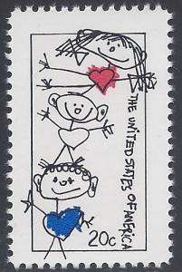 #2104 20c Family Unity 1984 Mint NH