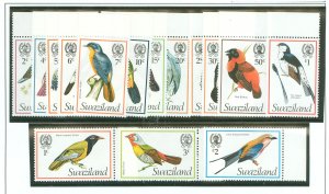 Swaziland #244-258 Mint (NH) Single (Complete Set)