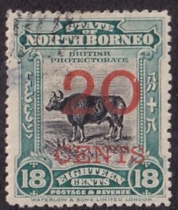 North Borneo #148 Used