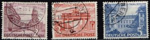 Germany 1949,Sc.#9N58-60 used