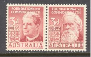 Australia Sc # 240-241a mint never hinged (BC)