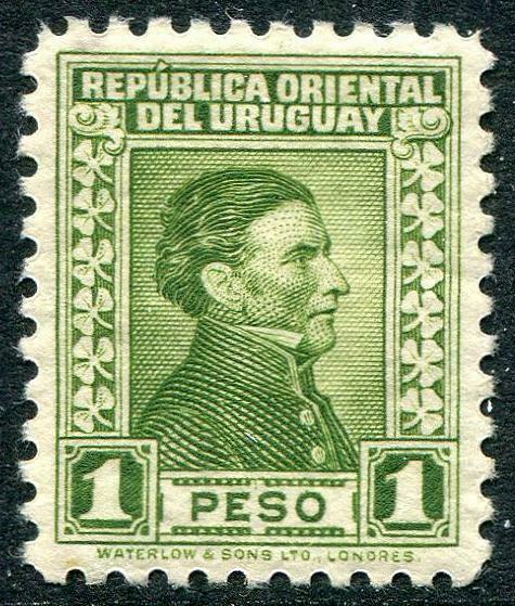 HERRICKSTAMP URUGUAY Sc.# 374 Mint Hinged Scott Retail $7.00