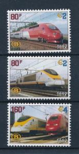 [53065] Belgium Belgien 1998 Railway stamps Eisenbahn Chemin de Fer MNH