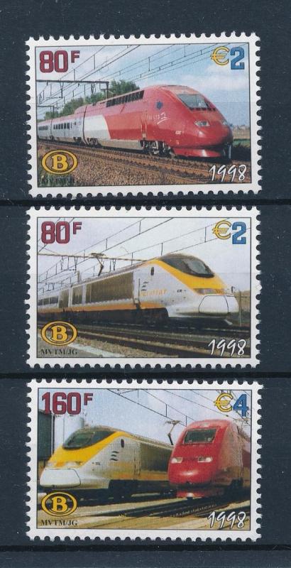 [53065] Belgium Belgien 1998 Railway stamps Eisenbahn Chemin de Fer MNH