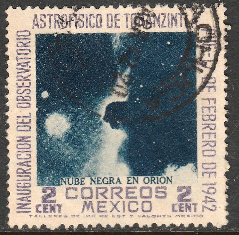 MEXICO 774, 2cents Tonanzintla Observatory Astrophysics. USED. VF. (727)