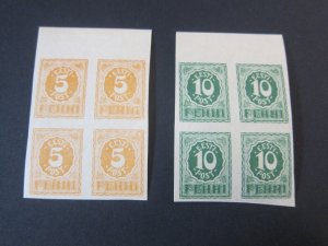 Estonia 1919 Sc 29-30 MNH