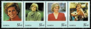 SAMOA 1998 HRH DIANA PRINCESS OF WALES  MNH