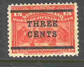 NEWFOUNDLAND 129 HINGE 3 ON 15 TYPE 2, 1920