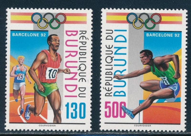 Burundi - Barcelona Olympic Games MNH Sports Set (1992)