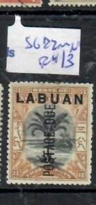 LABUAN  3C TREE  POSTAGE DUE     SG D2   MNG       P0224A  H