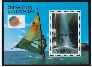 St Vincent Grenadines 595 MNH Specimen 1988 issue (KA)(ad4354)