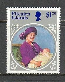 PITCAIRN ISLAND Sc# 256 MNH FVF Queen Mother Birthday