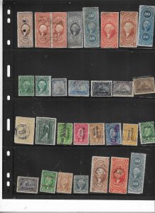 US REVENUE STAMP COLLECTION