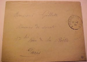 FRANCE IN TURKEY T & P EXCISED 1918
