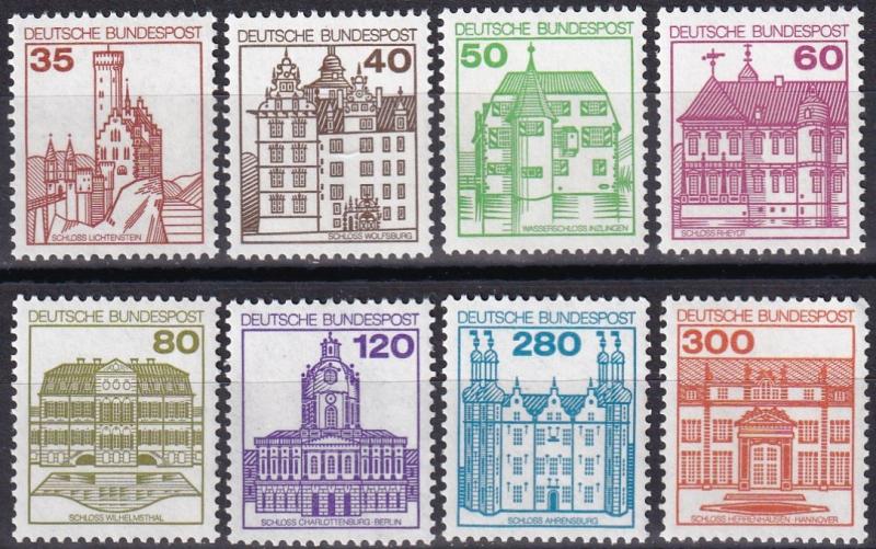 Germany #1308-15 MNH   CV $11.95  Z705