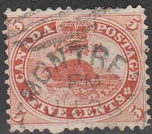 Canada #15 F-VF Used  CV $37.50  (A10325)