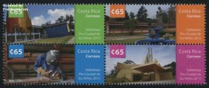 Costa Rica 2015, Childrens City 4v [ ] or [:::], MNH